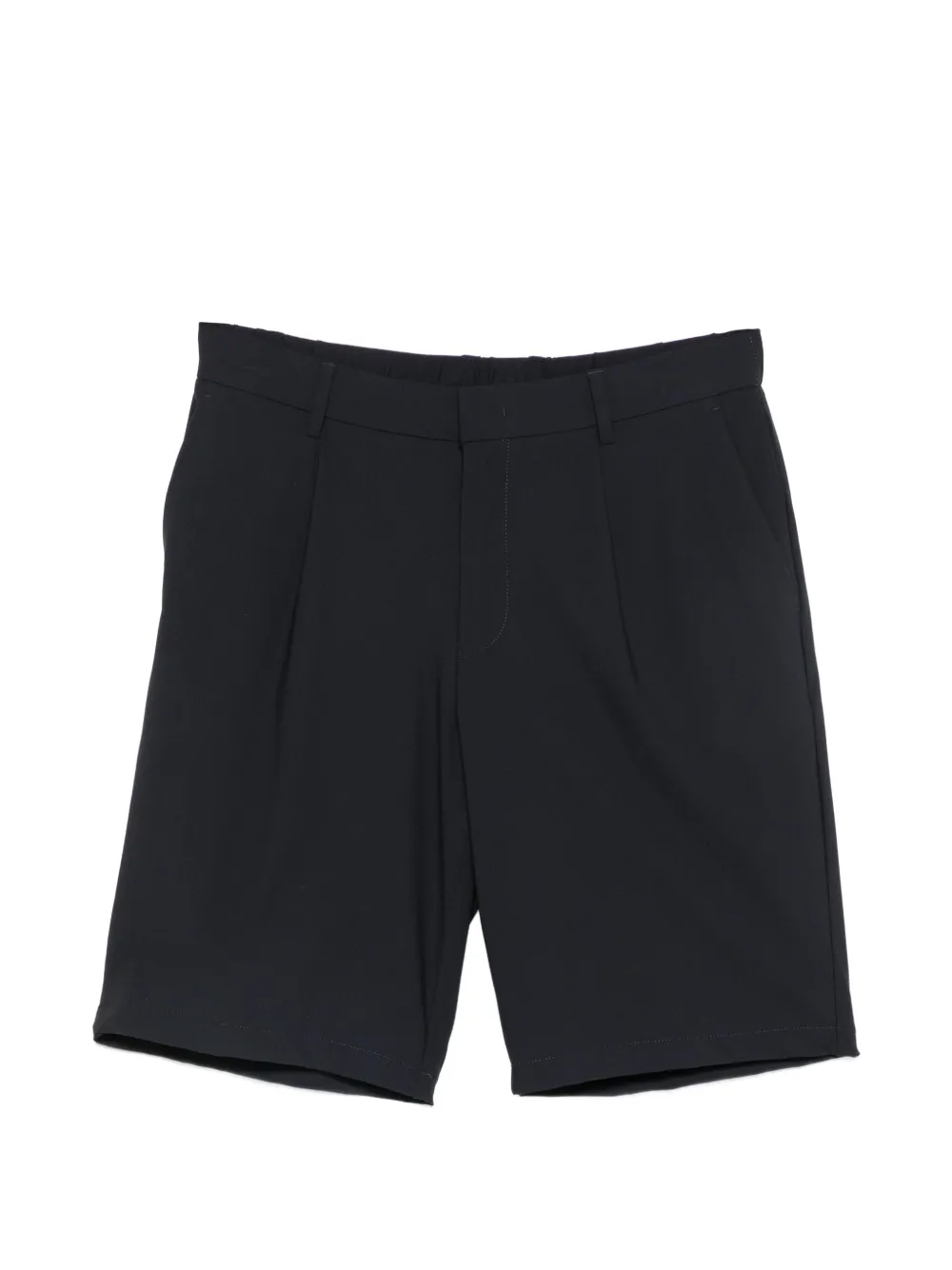 Alley Docks 963 pleated-detail shorts - Blu