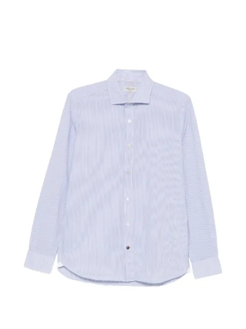 Alley Docks 963 striped seersucker shirt