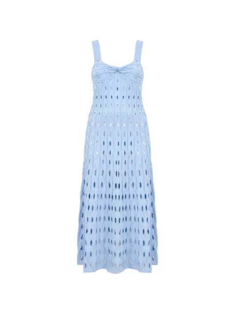 Simkhai Christina cut-out knit midi dress