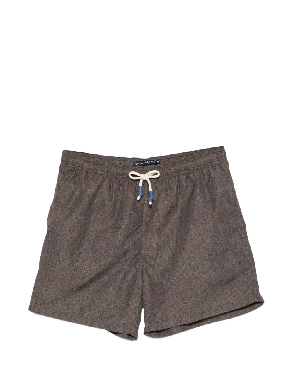 Alley Docks 963 drawstring swim shorts - Marrone