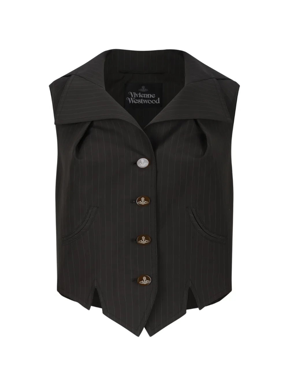 Vivienne Westwood sleeveless jacket - Nero