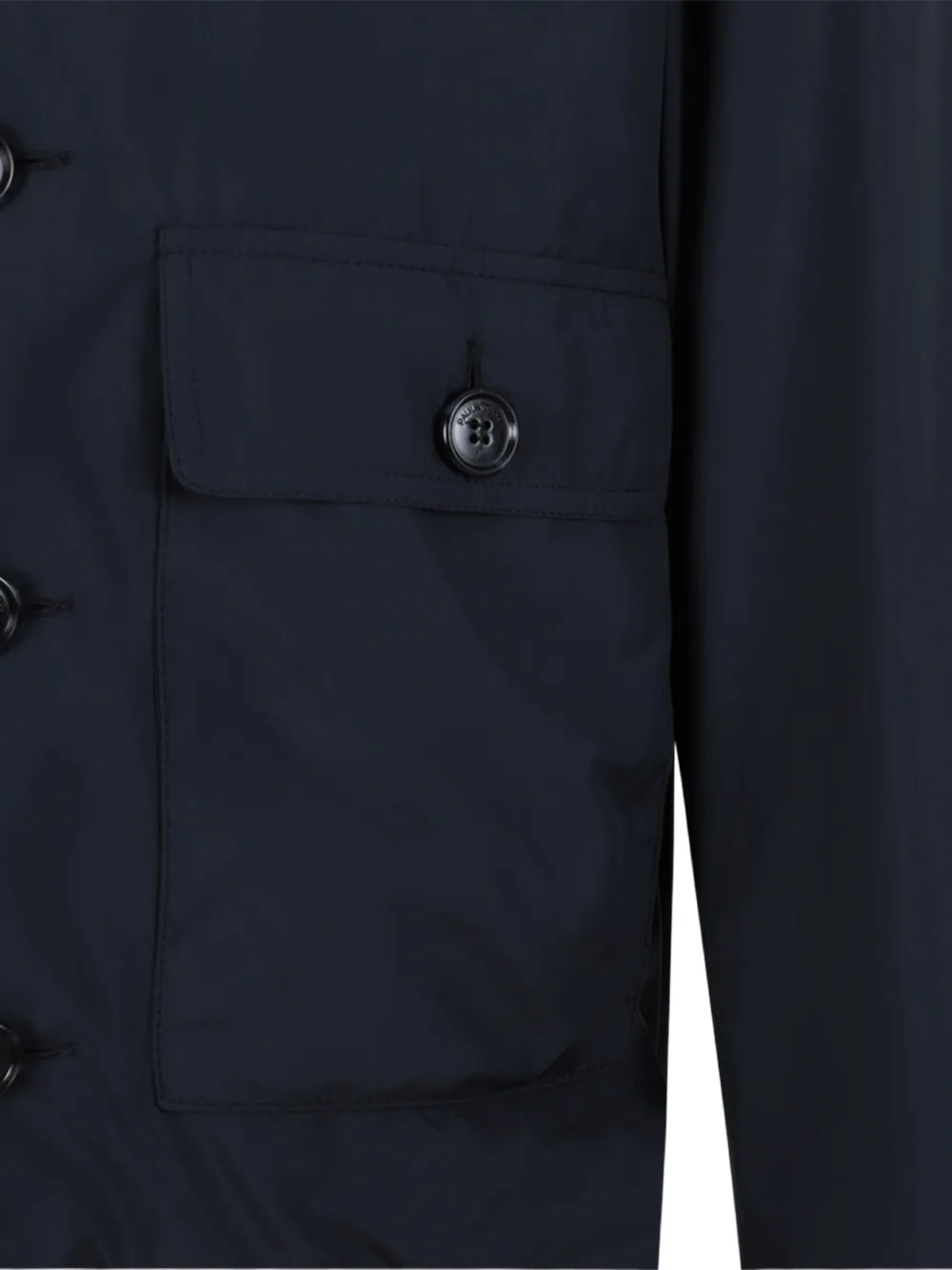 Paul & Shark Button-up bomberjack Blauw