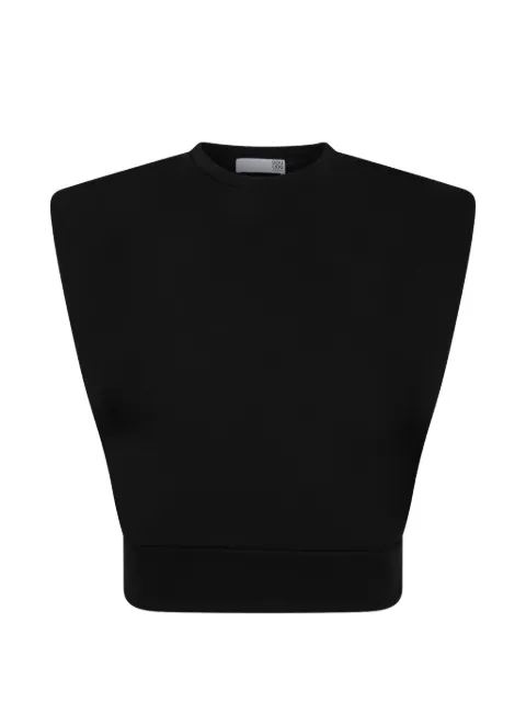 Douuod padded-shoulder vest