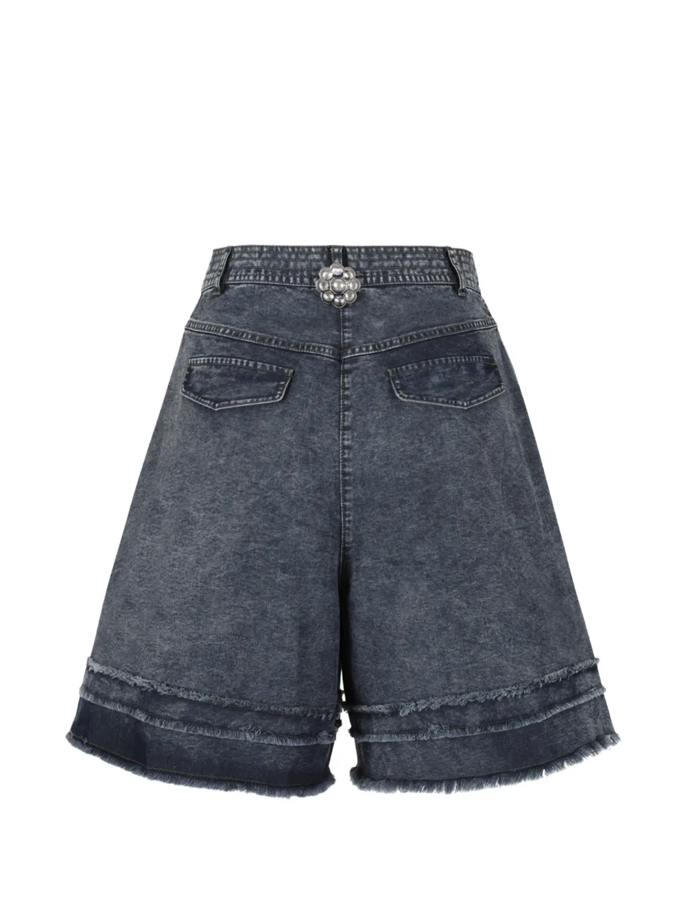  Hui Milano Pantalones Vaqueros Cortos Heather - Azul 