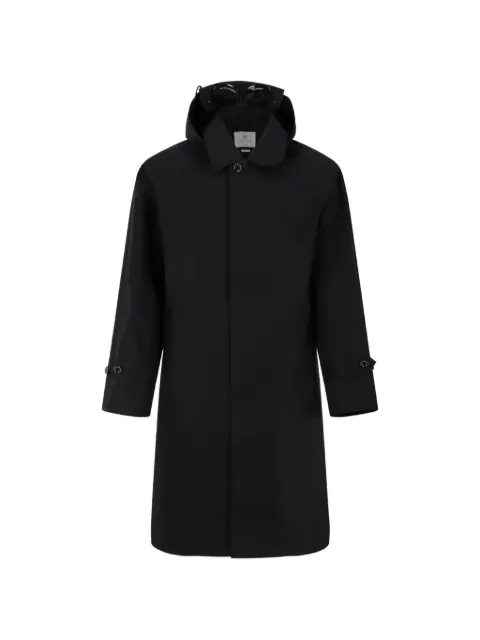C.P. Company x Mackintosh Goggle-detail hooded coat
