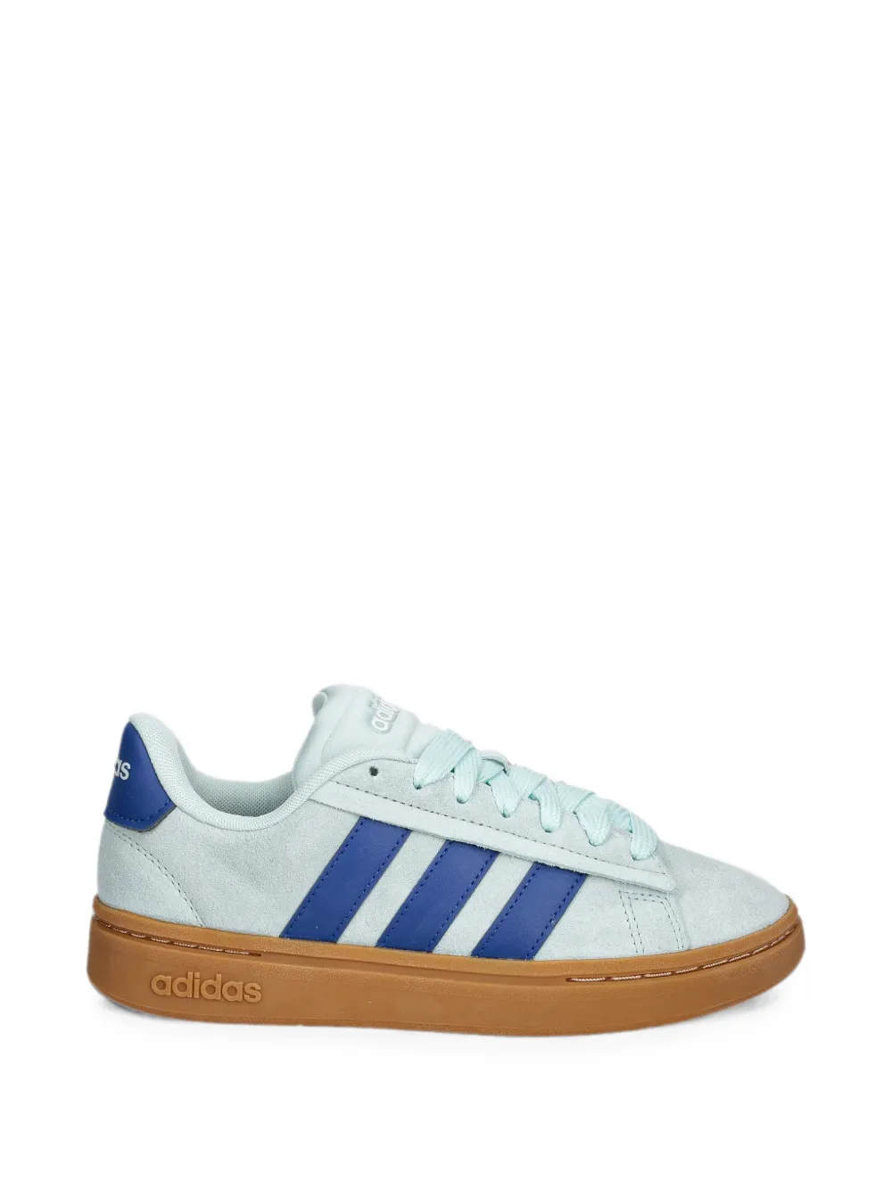 adidas Grand Court Alpha logo-patch sneakers - Blau