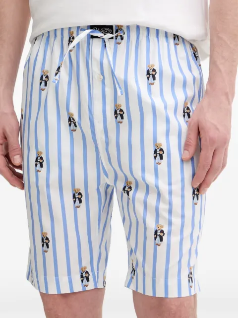 Polo Ralph Lauren Polo Bear stripe-print pajama bottoms