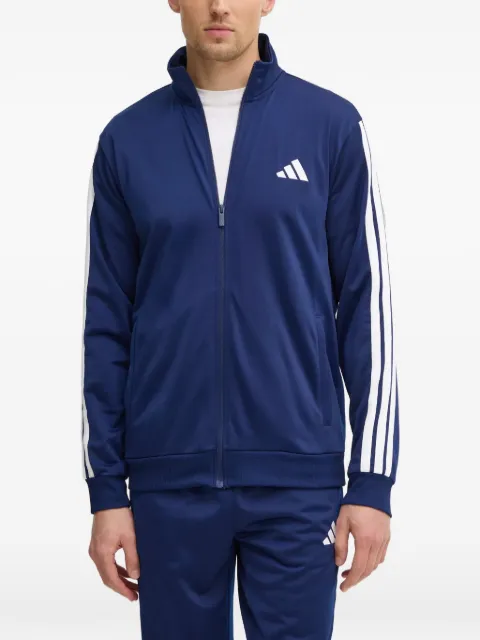 adidas side-stripe zip-up tracksuit