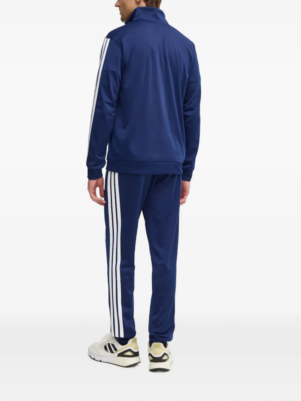 adidas Trainingspak met zijstreep en rits Blauw
