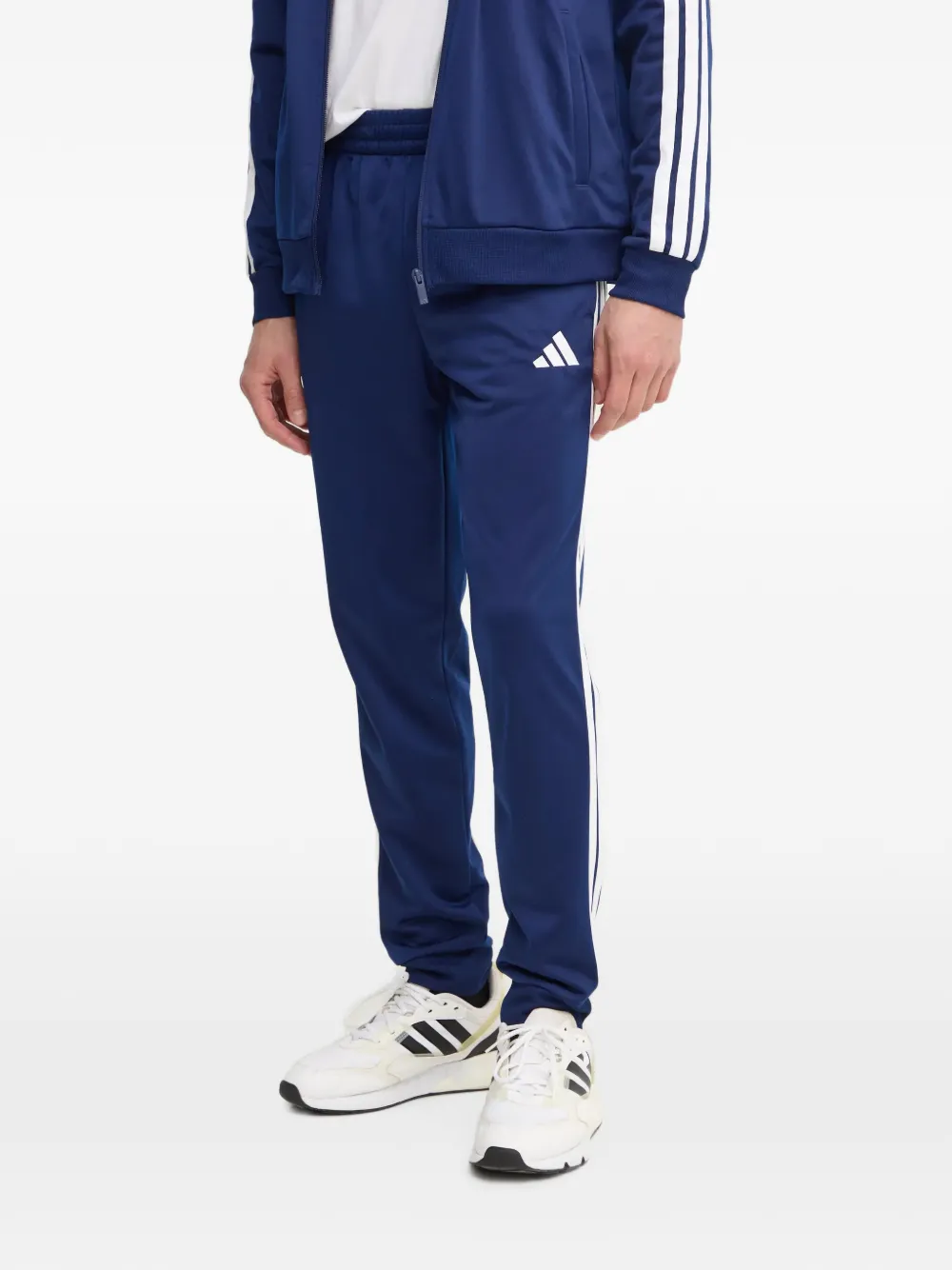adidas Trainingspak met zijstreep en rits Blauw