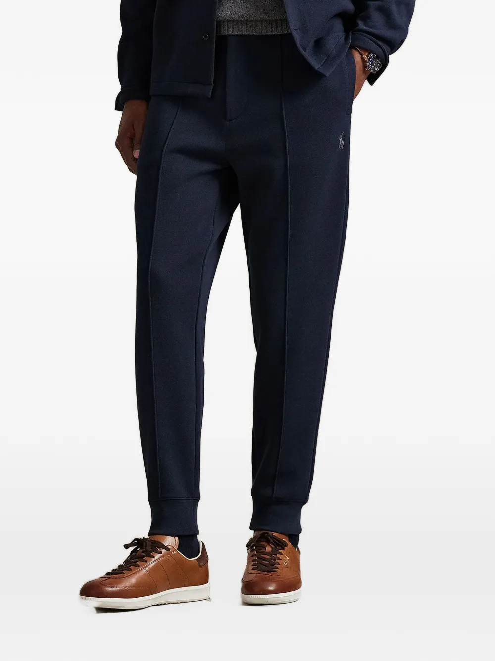 Polo Ralph Lauren logo-embroidered track pants - Blu
