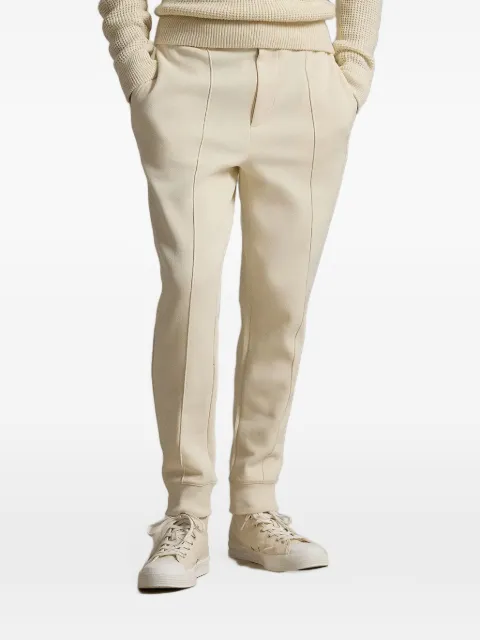 Polo Ralph Lauren logo-embroidered pintuck track pants