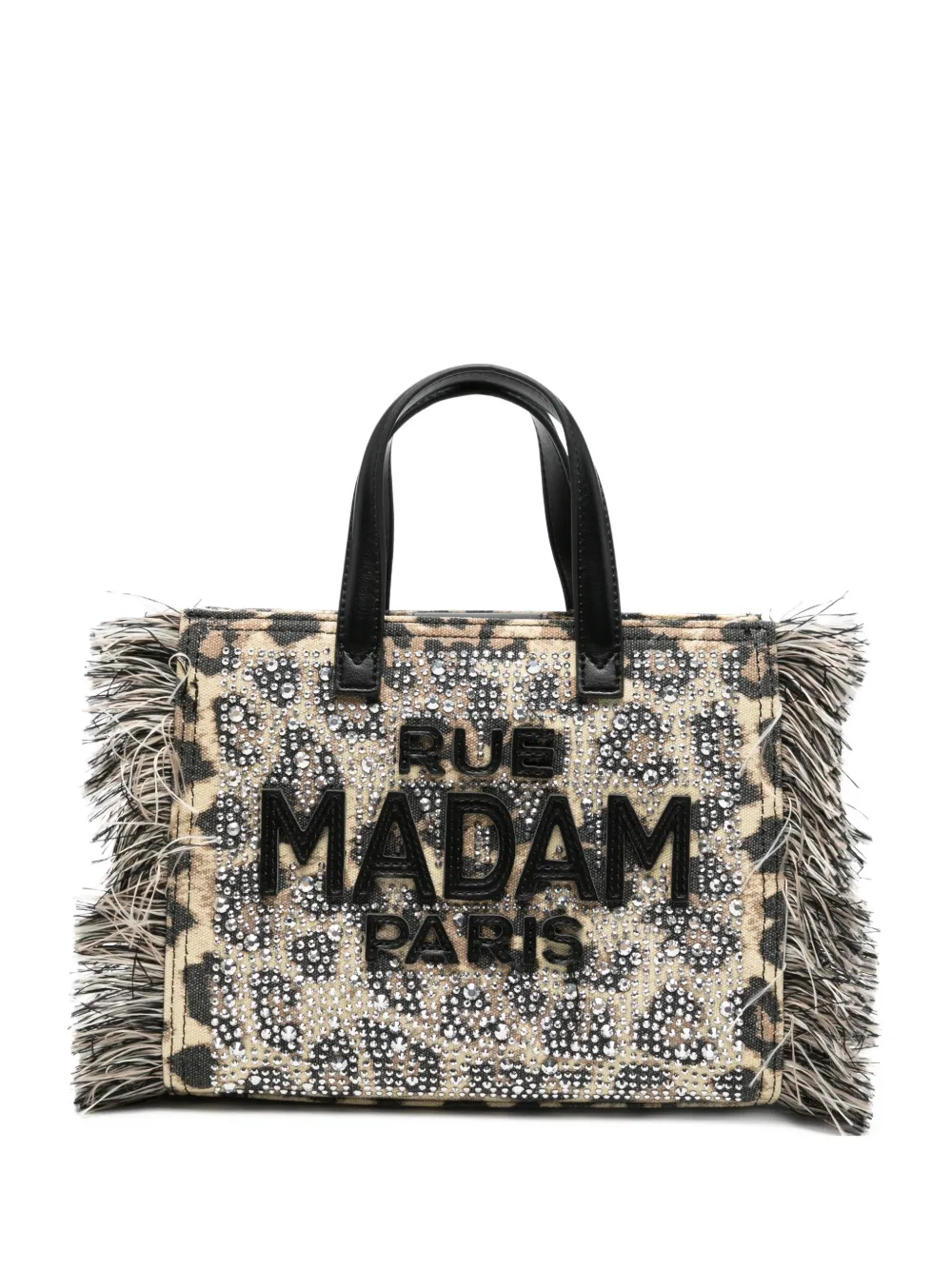 RUE MADAME PARIS mini Casablanca tote bag - Toni neutri