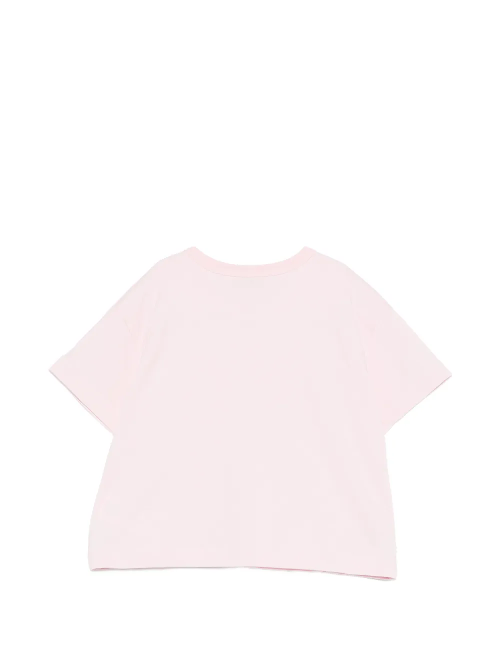 Pucci Junior Stud-embellished T-shirt In Pink