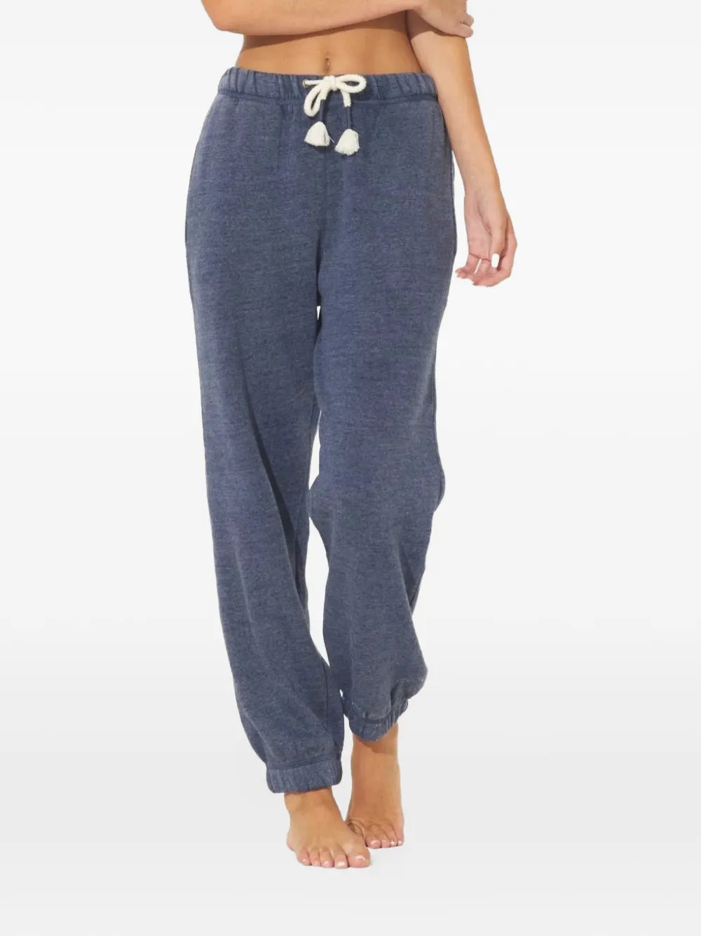 OCEAN DRIVE burnout fleece track pants - Blu