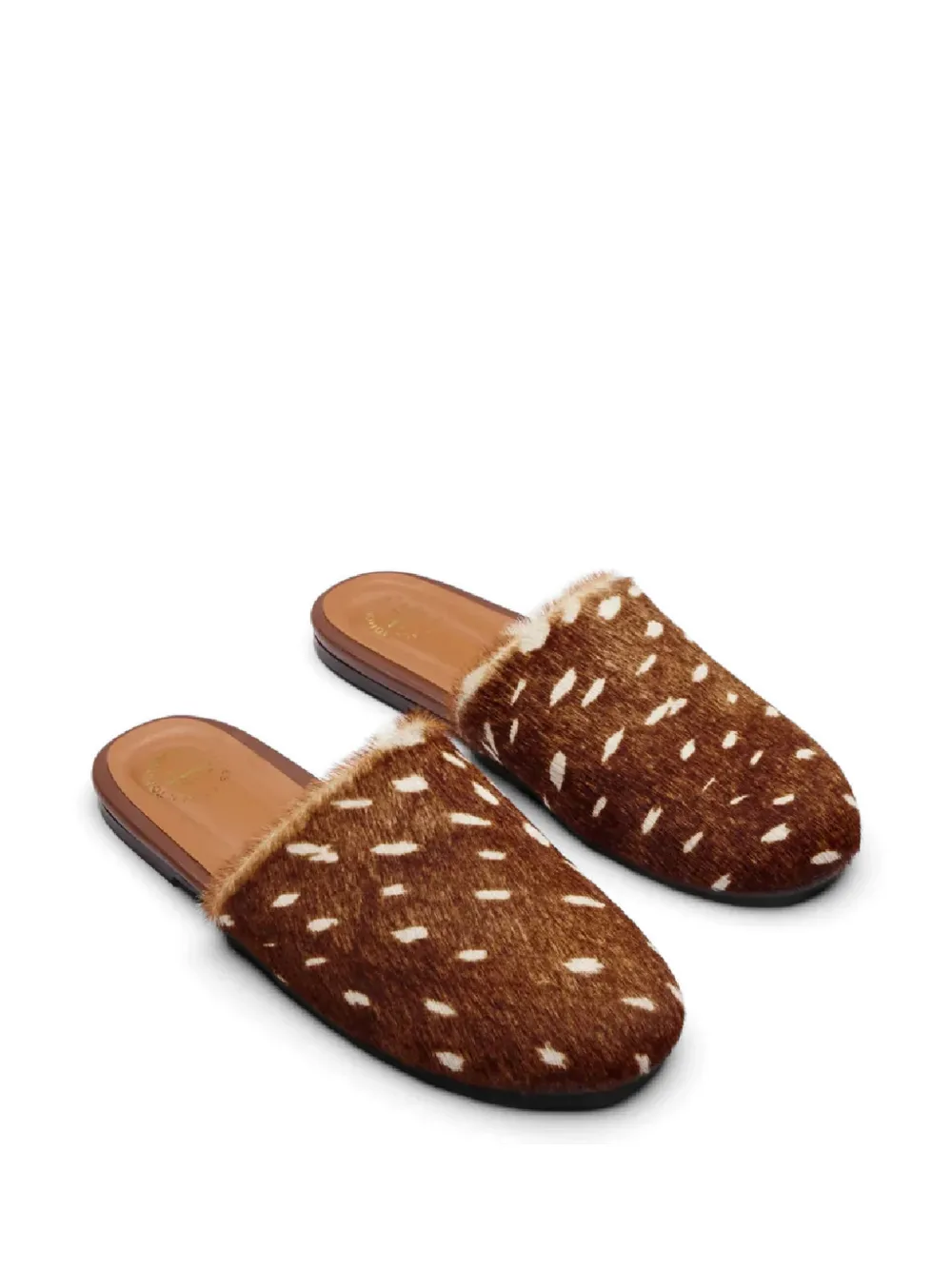 ATP Atelier Forcola animal-print mules Bruin