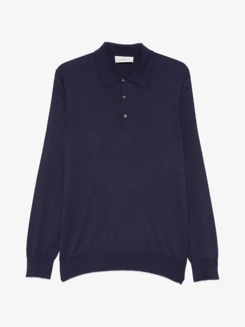 Della Ciana long-sleeve polo shirt