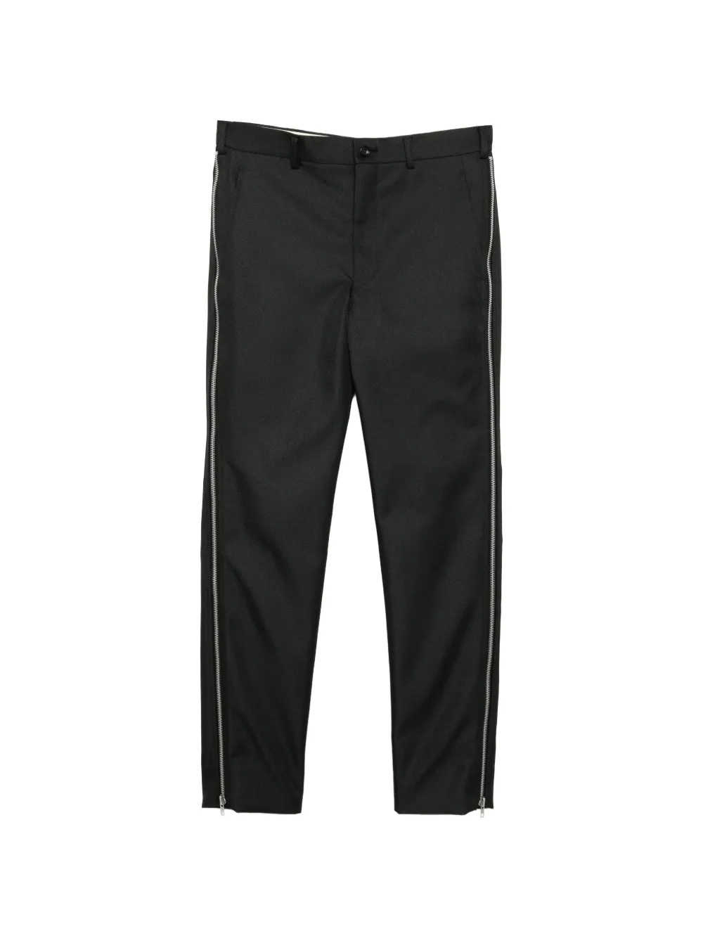 Comme des Garçons Homme Plus zip-detail trousers - Nero