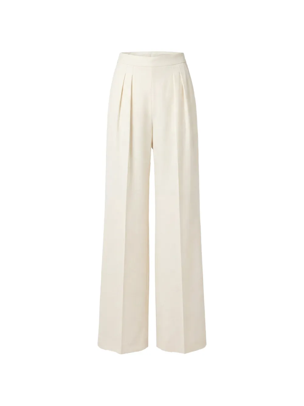 Saiid Kobeisy pleated wide-leg trousers - Toni neutri