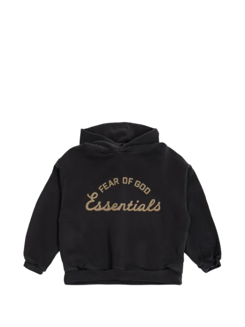 FEAR OF GOD ESSENTIALS KIDS Essentials logo-print hoodie
