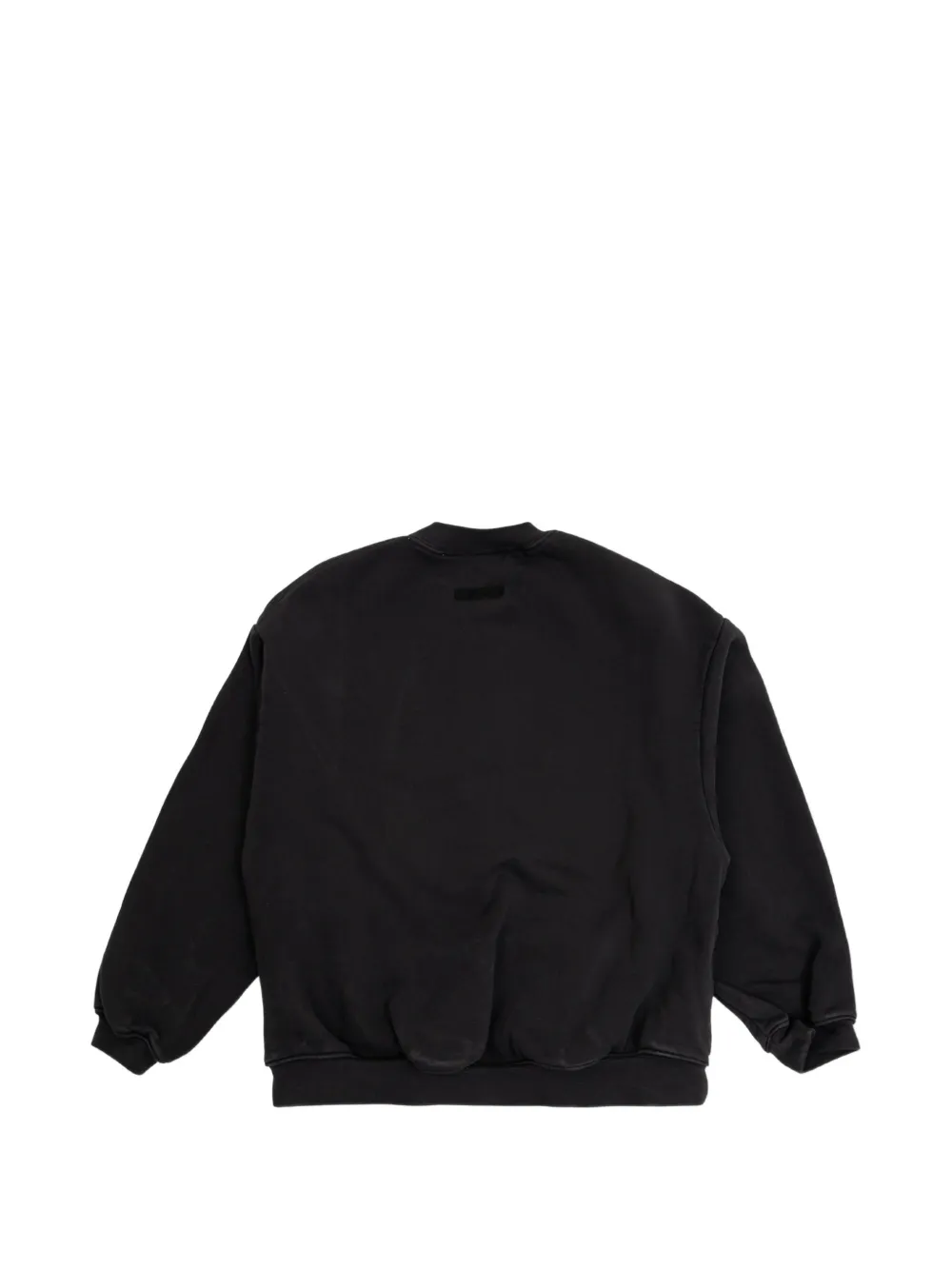 FEAR OF GOD ESSENTIALS KIDS Sweater met logoprint Zwart