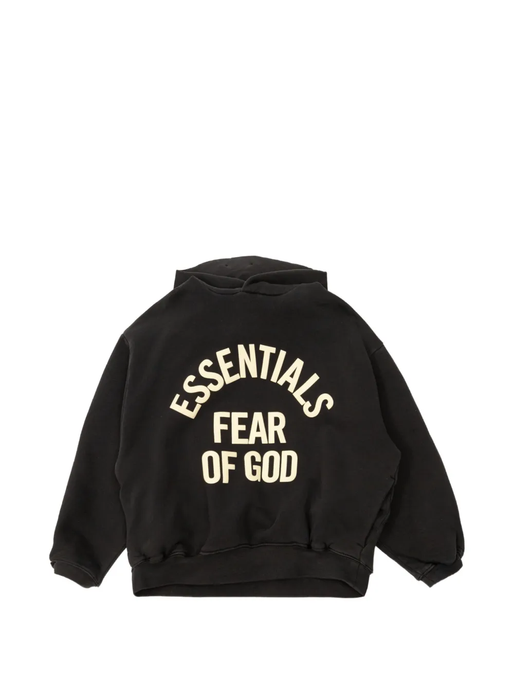 FEAR OF GOD ESSENTIALS KIDS Hoodie met logoprint Zwart