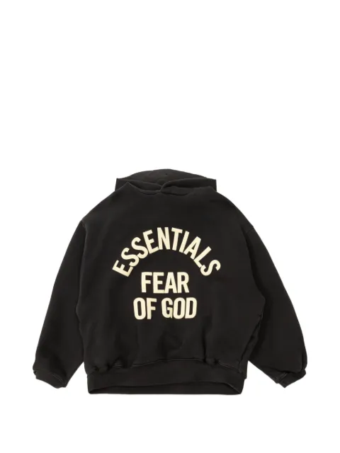 FEAR OF GOD ESSENTIALS KIDS logo-print hoodie
