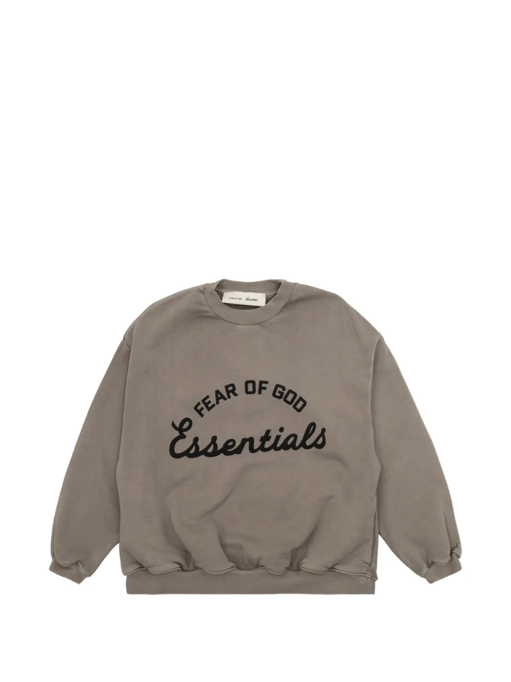 FEAR OF GOD ESSENTIALS KIDS Essentials logo-print sweatshirt - Toni neutri