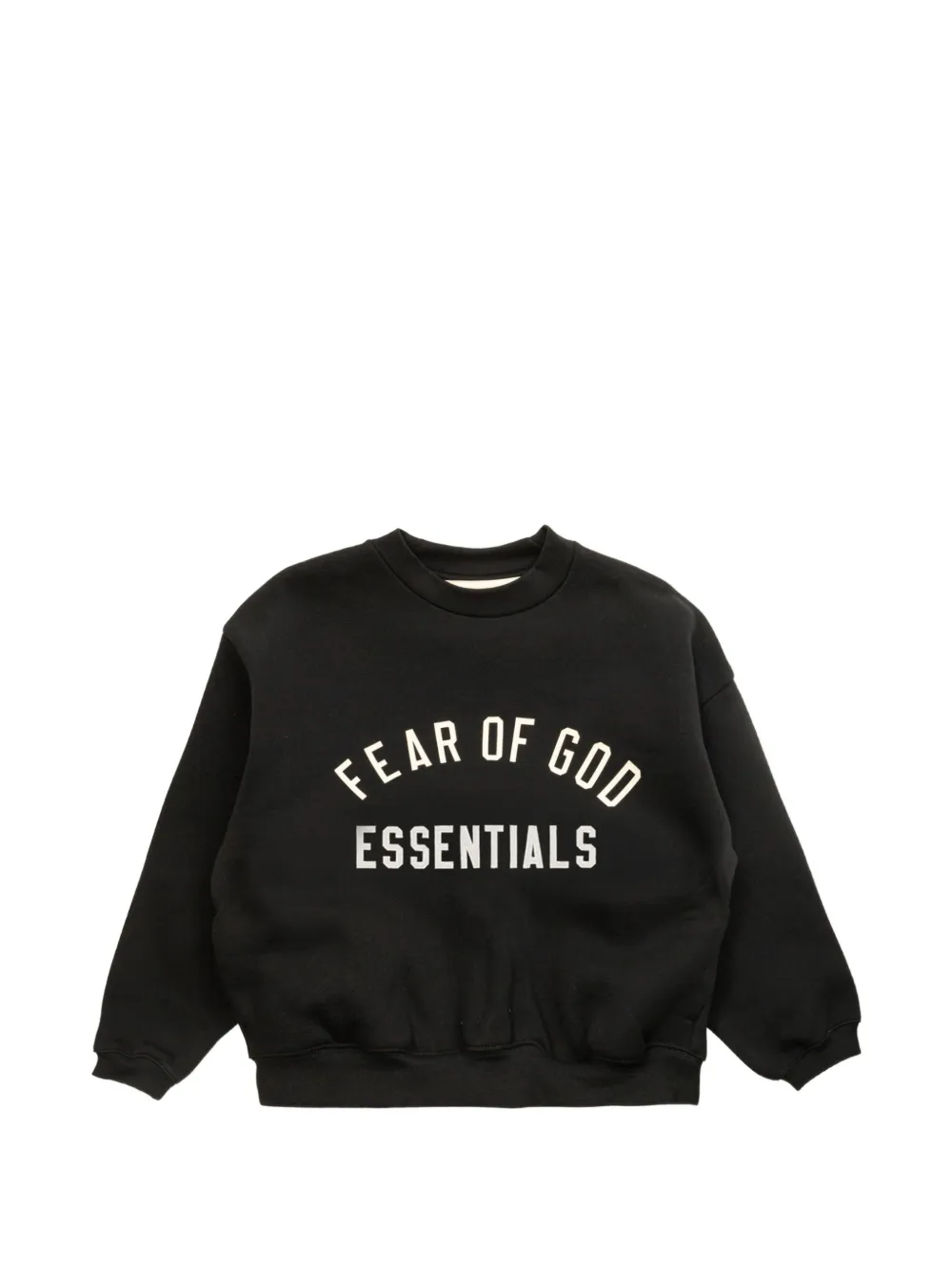 FEAR OF GOD ESSENTIALS KIDS Maglione Essentials con logo - Nero