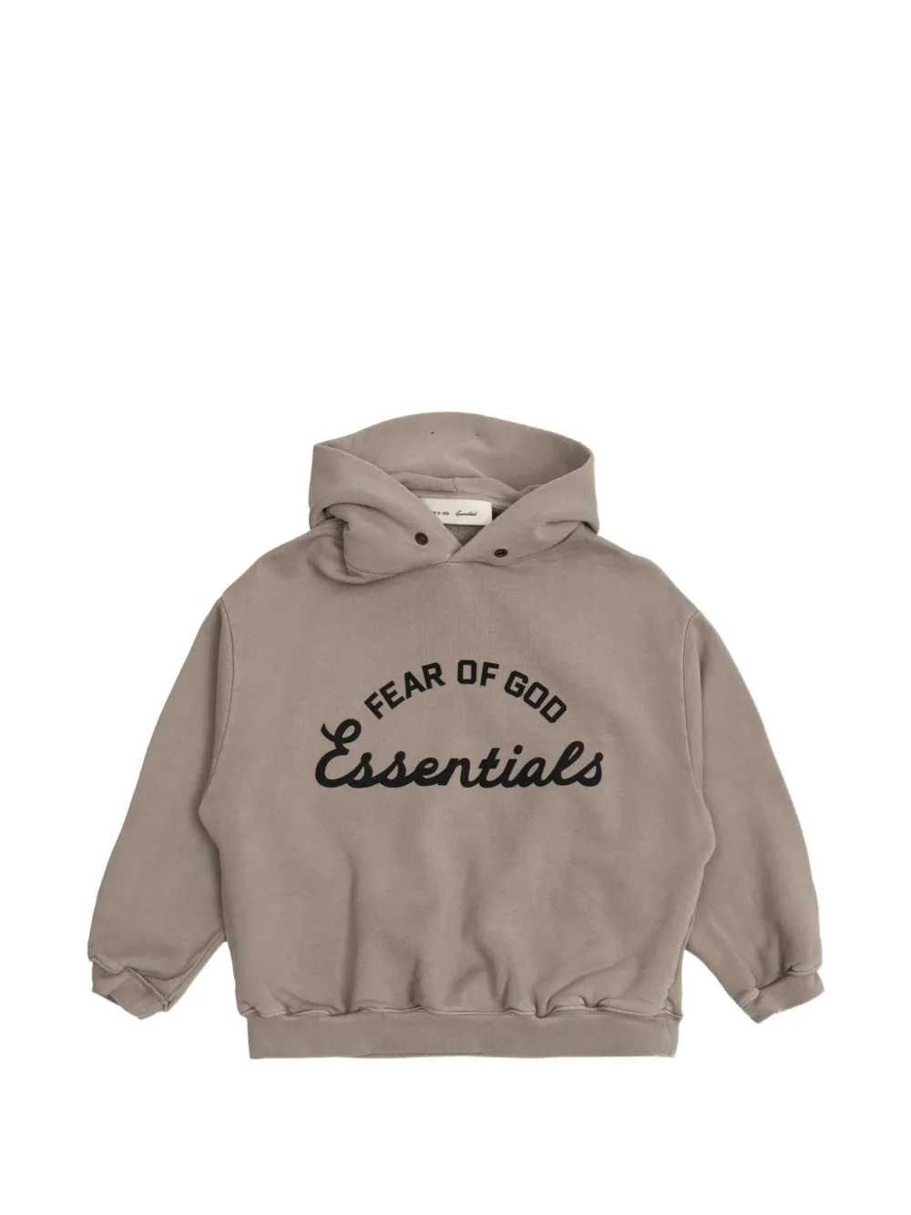 FEAR OF GOD ESSENTIALS KIDS Hoodie met logoprint Beige