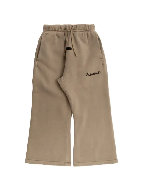 FEAR OF GOD ESSENTIALS KIDS logo-print wide-leg trousers