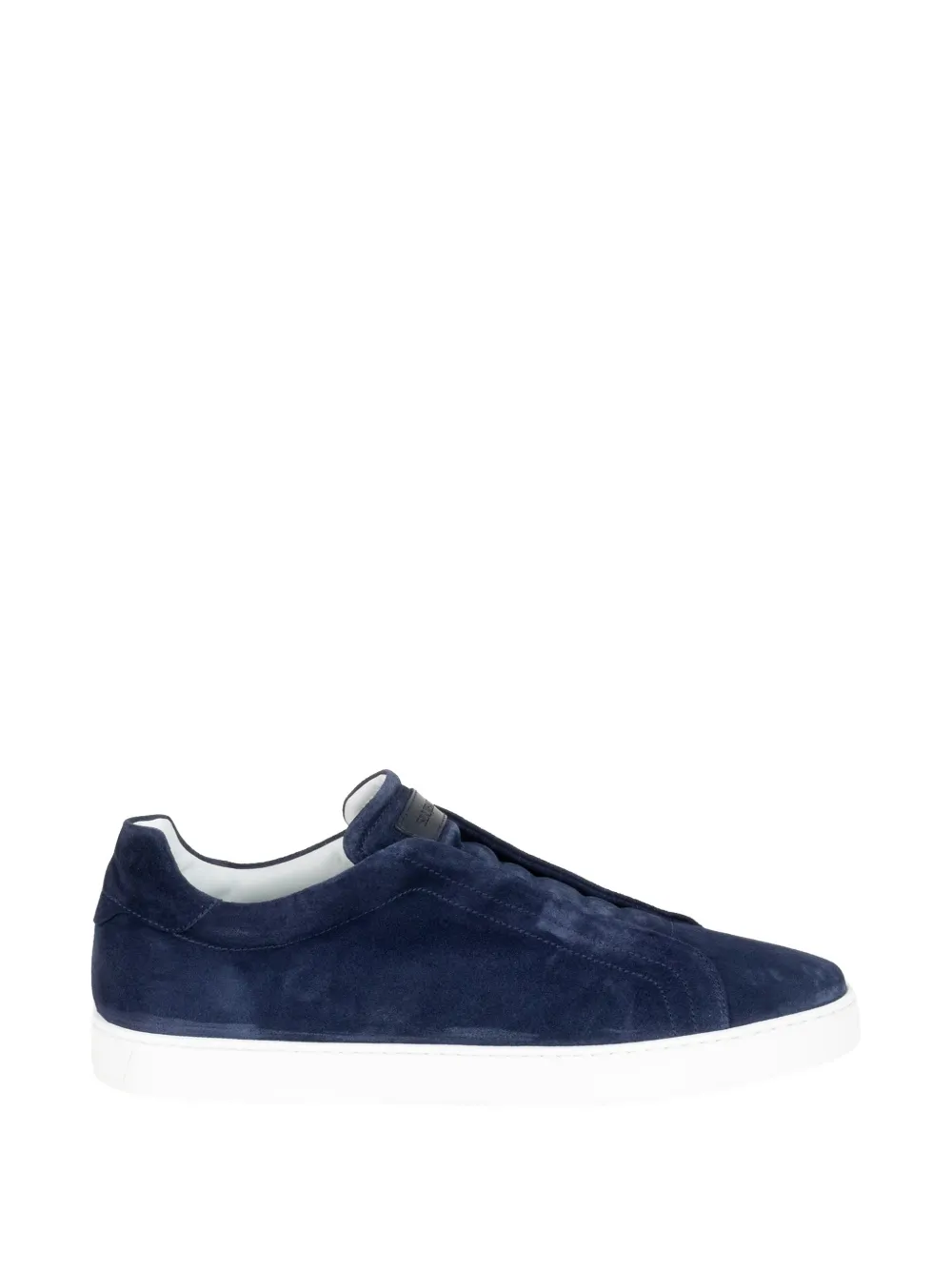 Neil Barrett suede slip-on sneakers - Blu