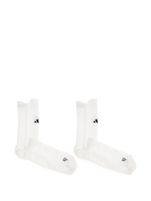 adidas logo-embroidered socks