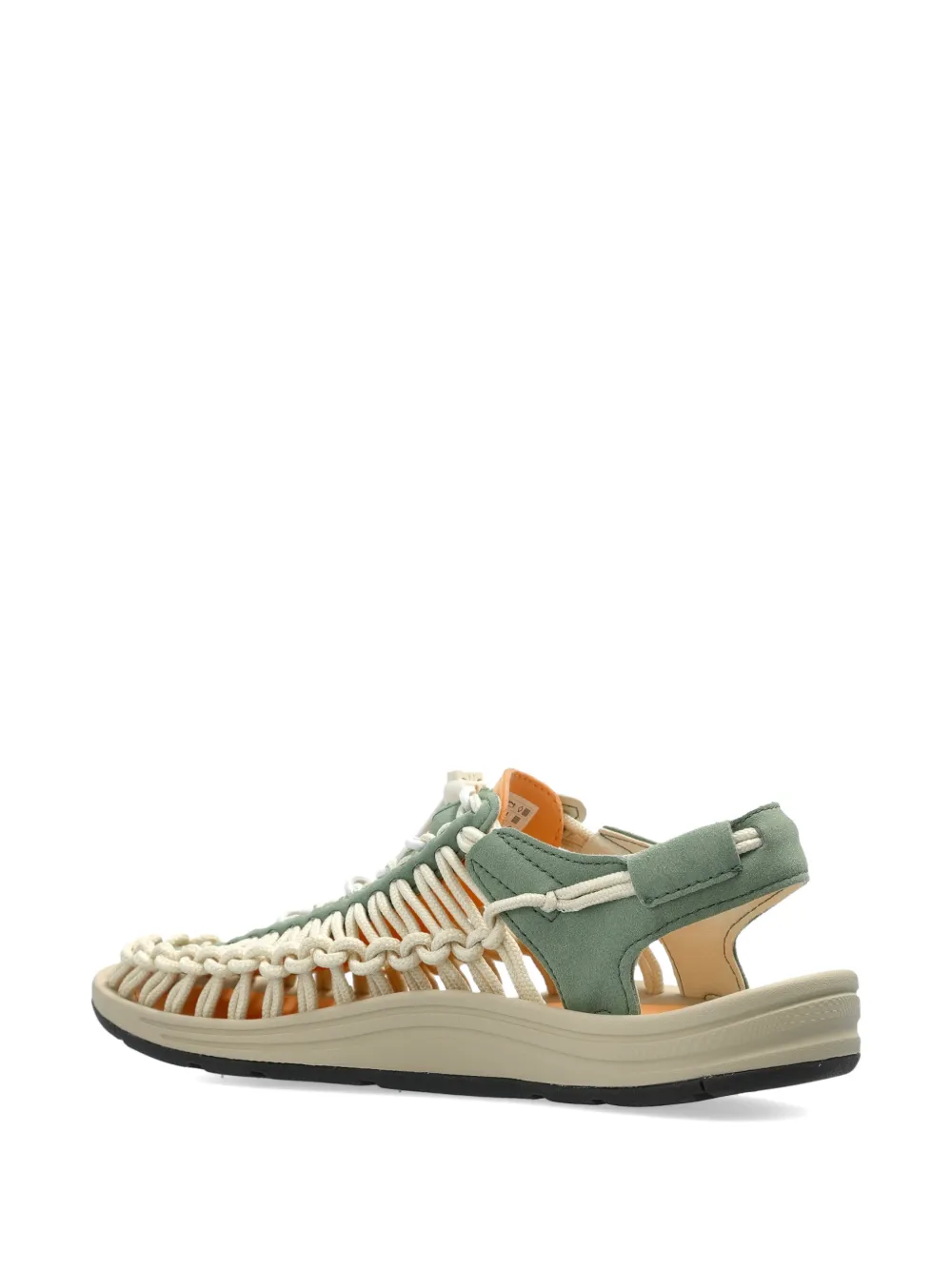KEEN FOOTWEAR Uneek cord-detail flat sandals Wit