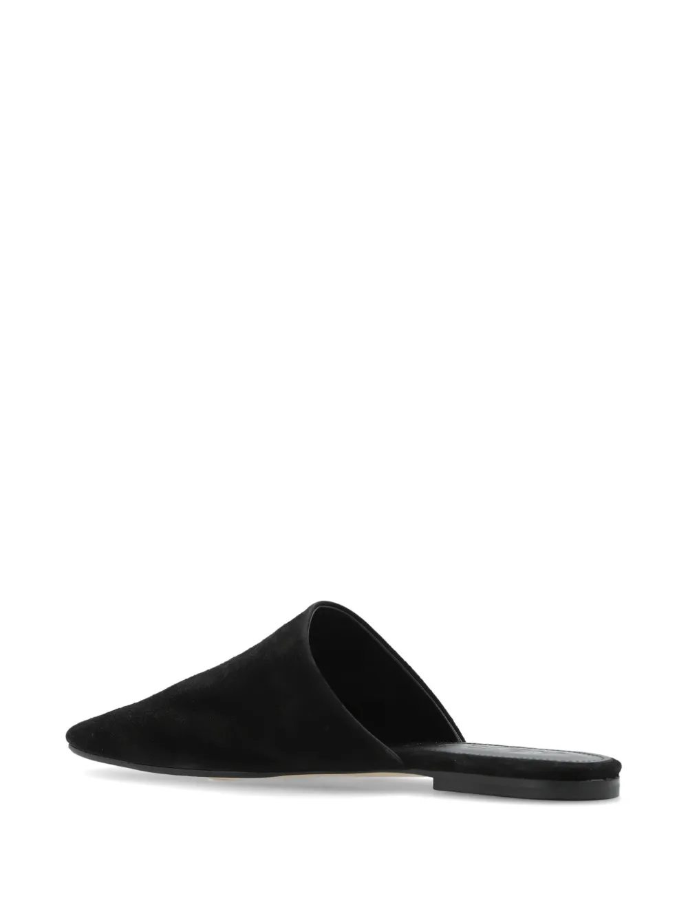 Aeyde Rega suede mules Zwart