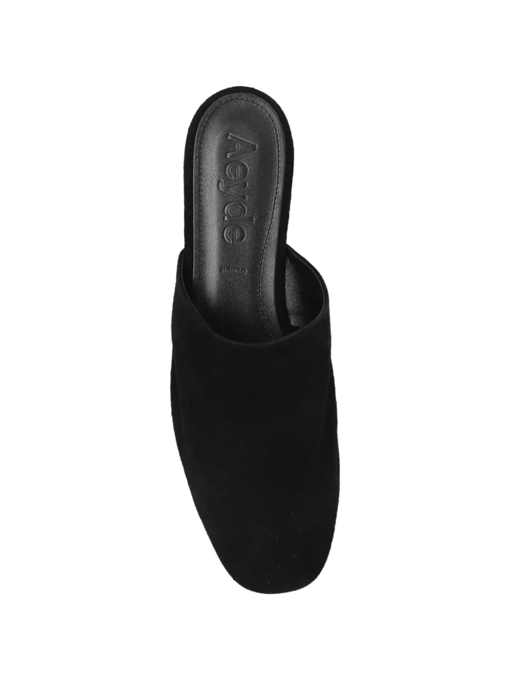 Aeyde Rega suede mules Zwart