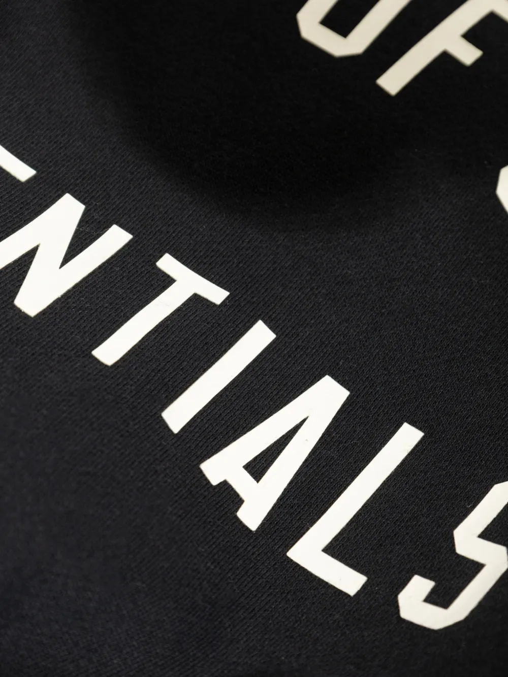 FEAR OF GOD ESSENTIALS KIDS Campus 90 sweater met ronde hals Zwart