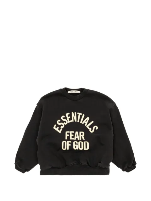 FEAR OF GOD ESSENTIALS KIDS sudadera Campus años 90