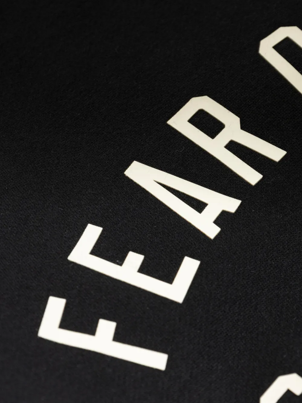 FEAR OF GOD ESSENTIALS KIDS Campus 90 sweater met ronde hals Zwart