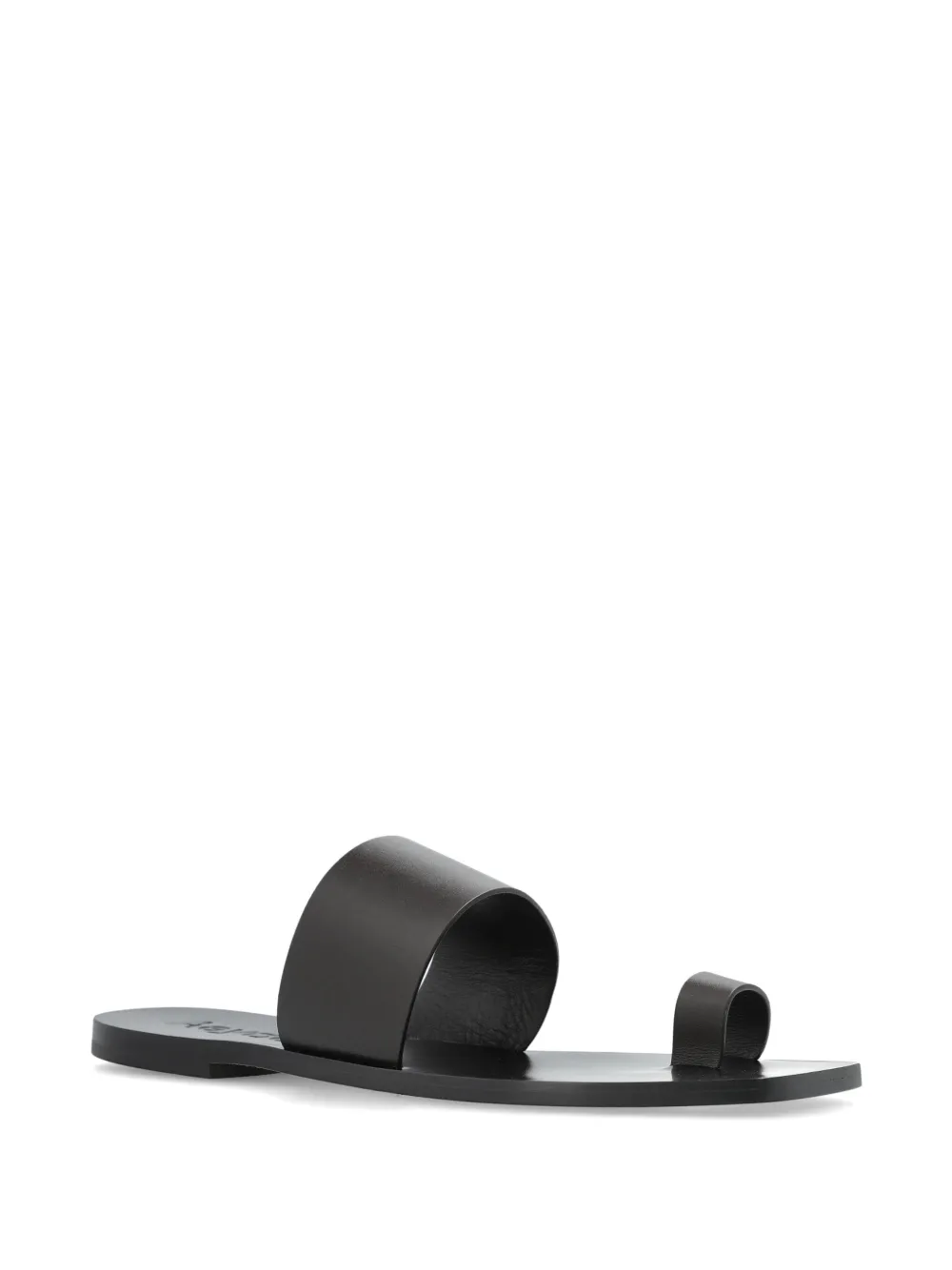 Aeyde Sibel toe-strap sandals Zwart