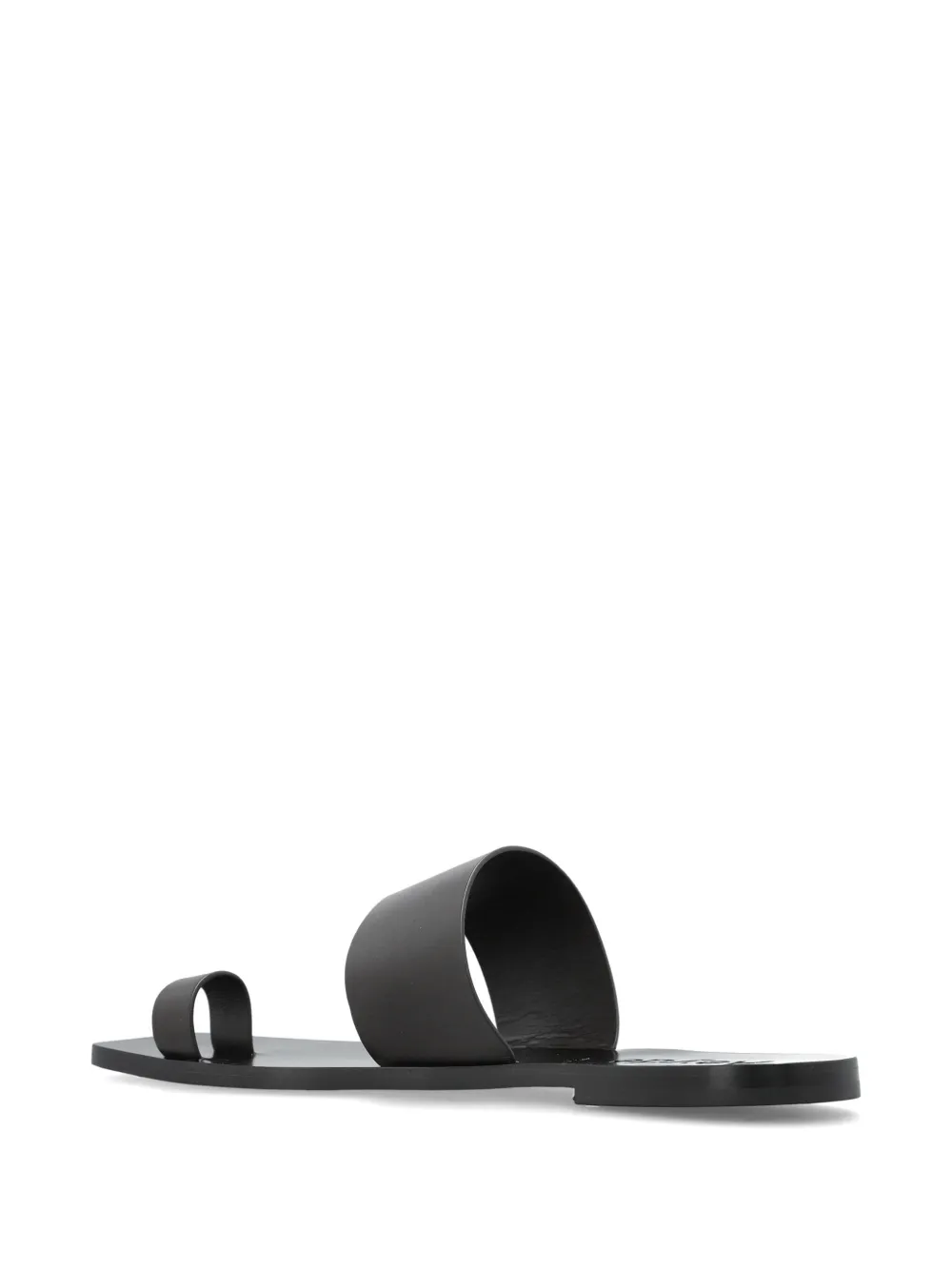 Aeyde Sibel toe-strap sandals Zwart
