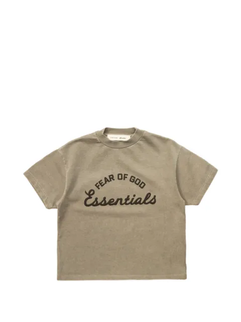 FEAR OF GOD ESSENTIALS KIDS Training 90s Essentials logo-print T-shirt
