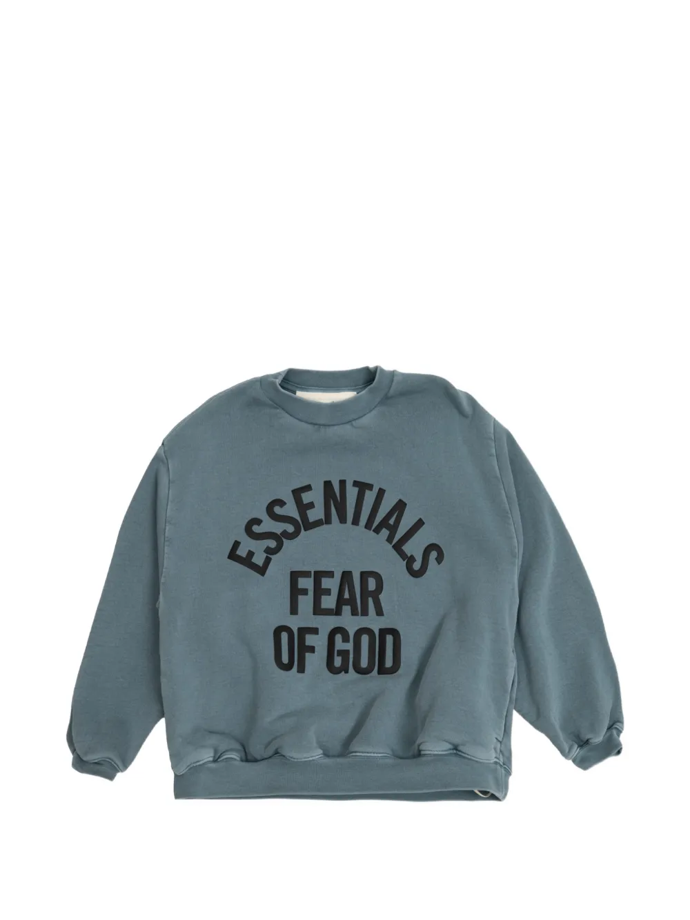 FEAR OF GOD ESSENTIALS KIDS Sweater met logoprint Blauw