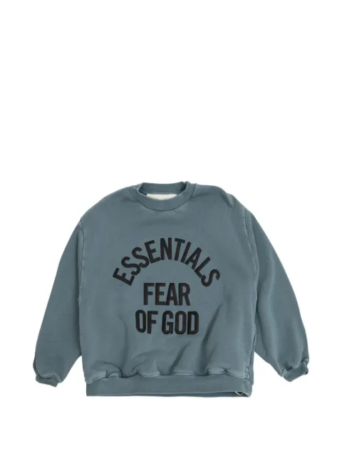 FEAR OF GOD ESSENTIALS KIDS Essentials logo-print sweatshirt