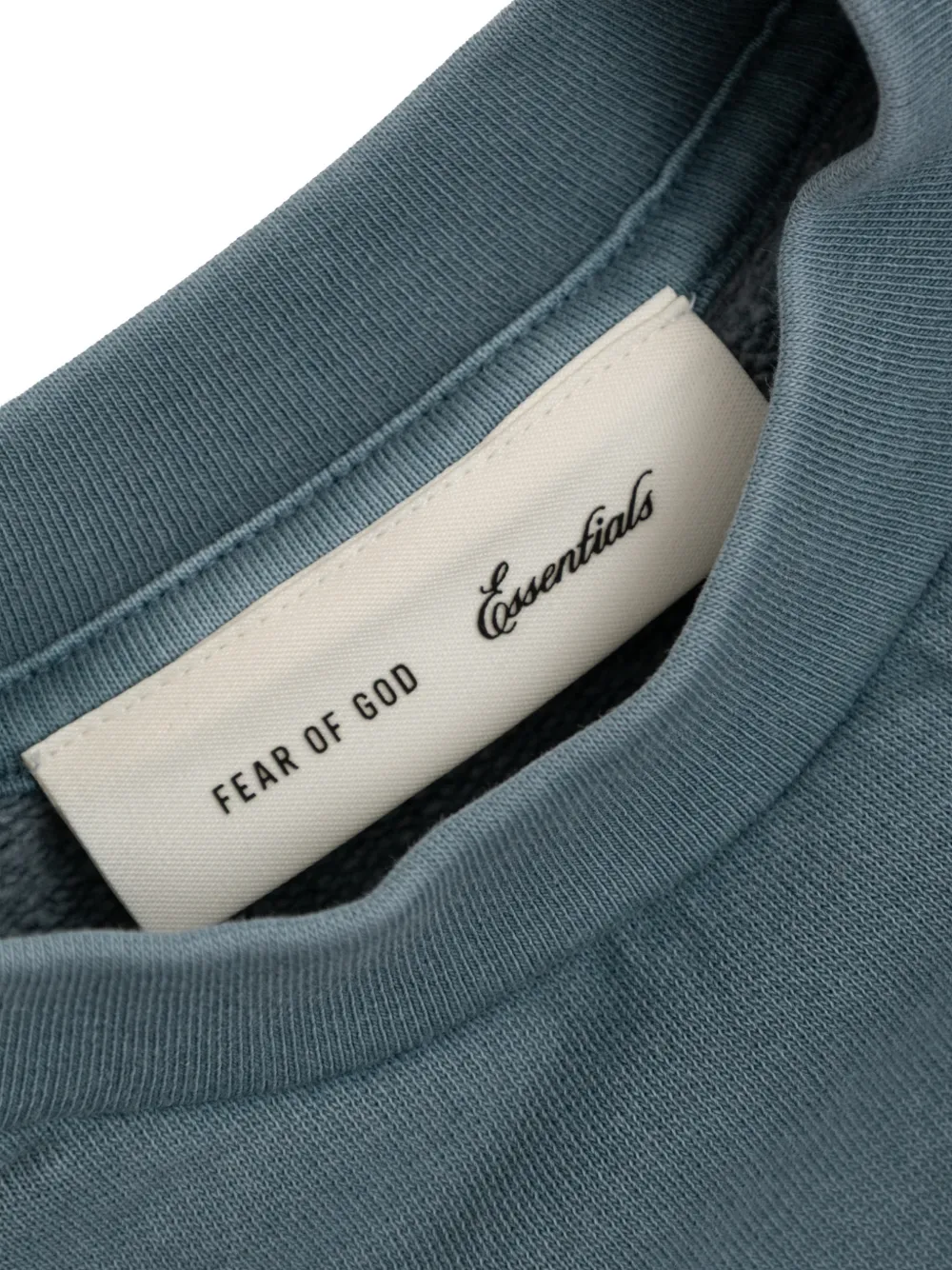 FEAR OF GOD ESSENTIALS KIDS Sweater met logoprint Blauw