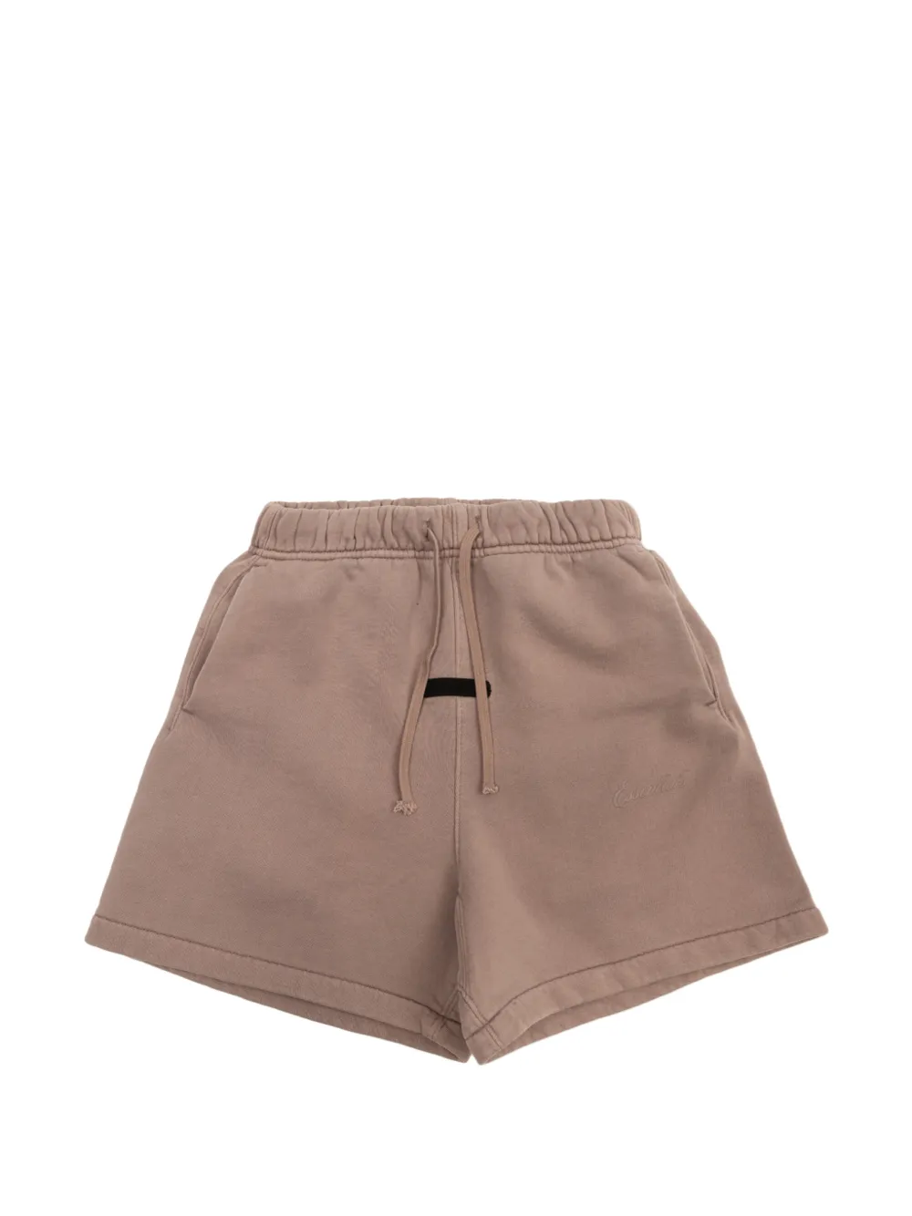 FEAR OF GOD ESSENTIALS KIDS logo-print shorts - Brown