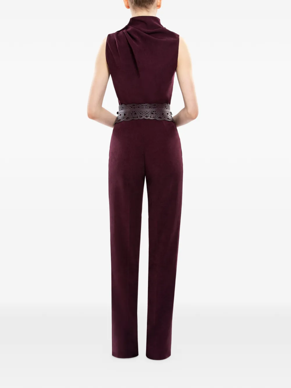 Saiid Kobeisy Straight broek Paars