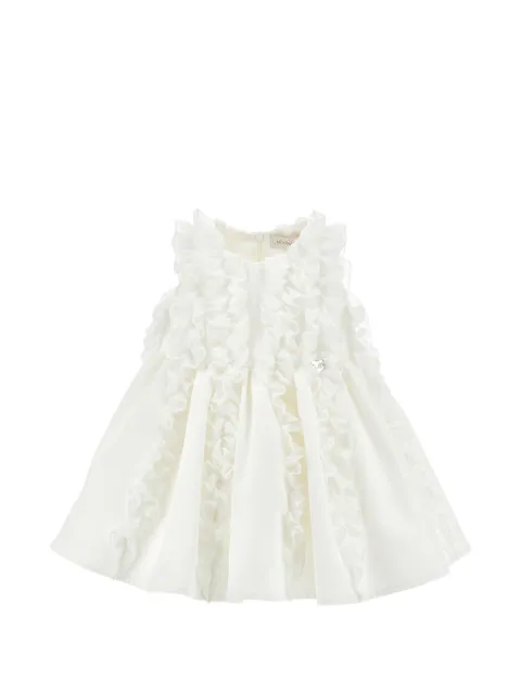 Monnalisa vestido sin mangas con volantes
