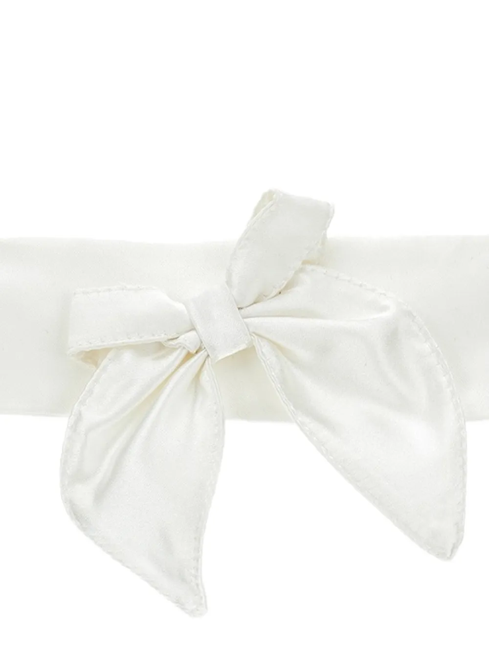 Monnalisa Haarband met strikdetail Beige