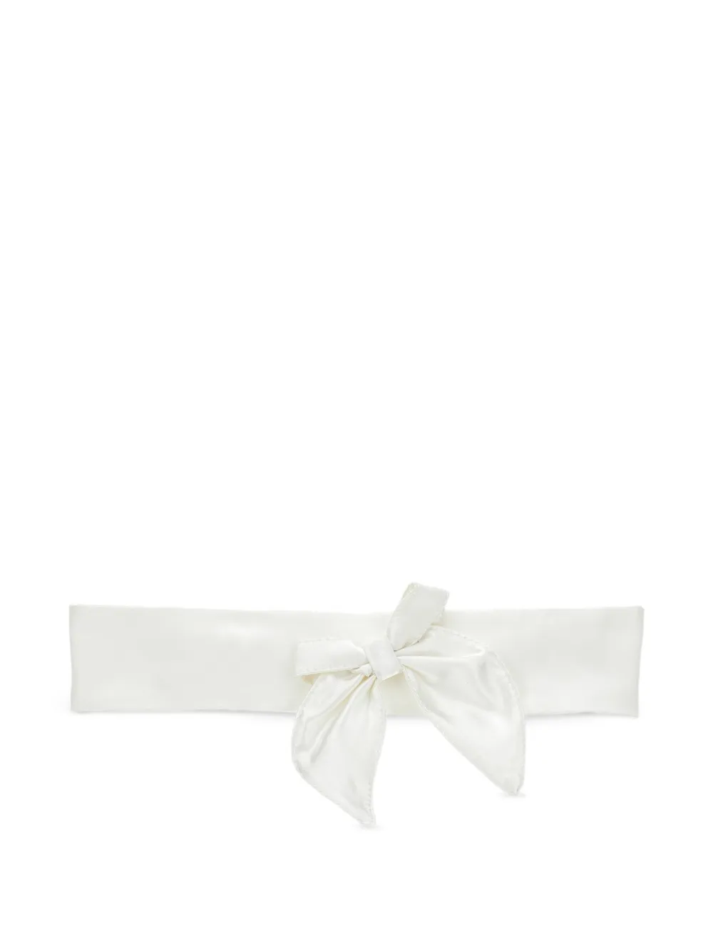 Monnalisa Haarband met strikdetail Beige